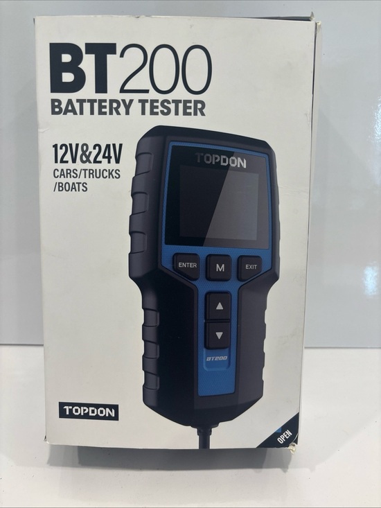 topdon Other - TOPDON BT200 Battery Tester - Black & Blue- NIB